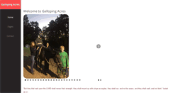 Desktop Screenshot of gallopingacres.com